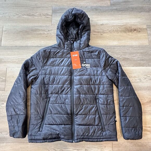 Gobi Heat Men's 2XL Nomad 5-Zone Heated Puffer Jacket Full Zip NEW w/ Heat Pack - Picture 5 of 14